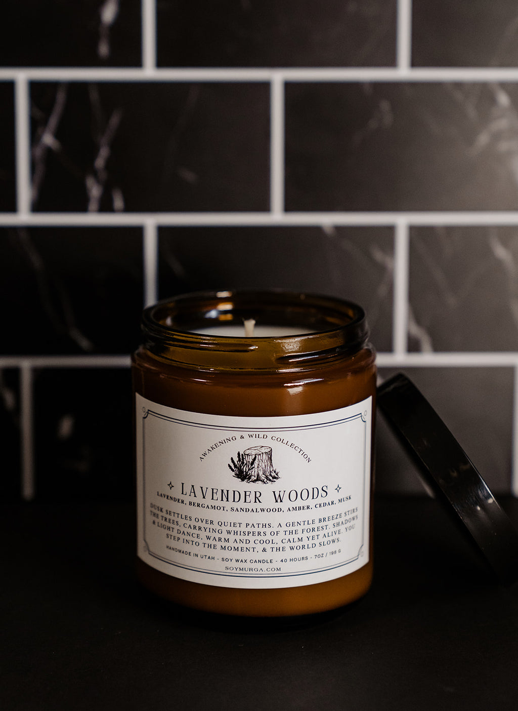 Lavender Woods – 7oz Soy Candle