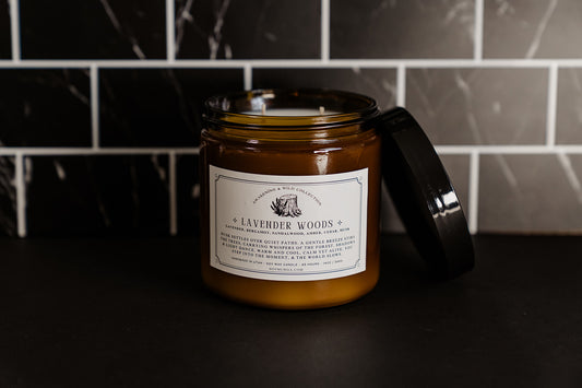 Lavender Woods  -14oz Soy Candle (Double Wick)