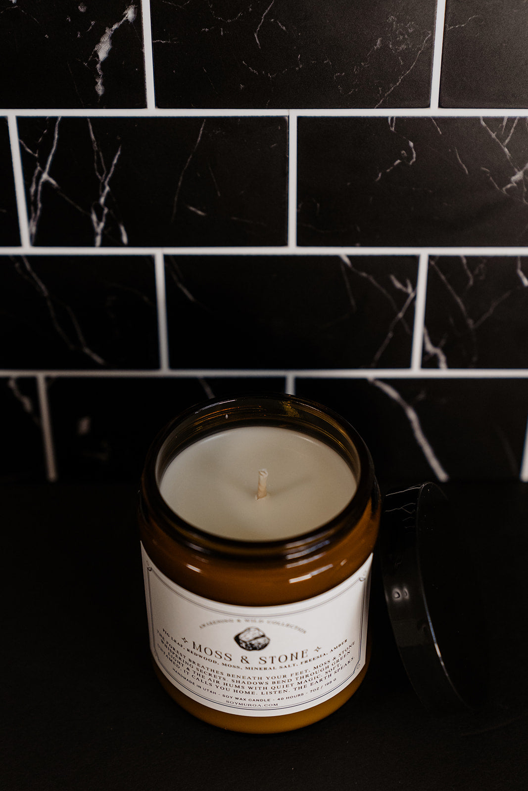 Moss & Stone – 7oz Soy Candle