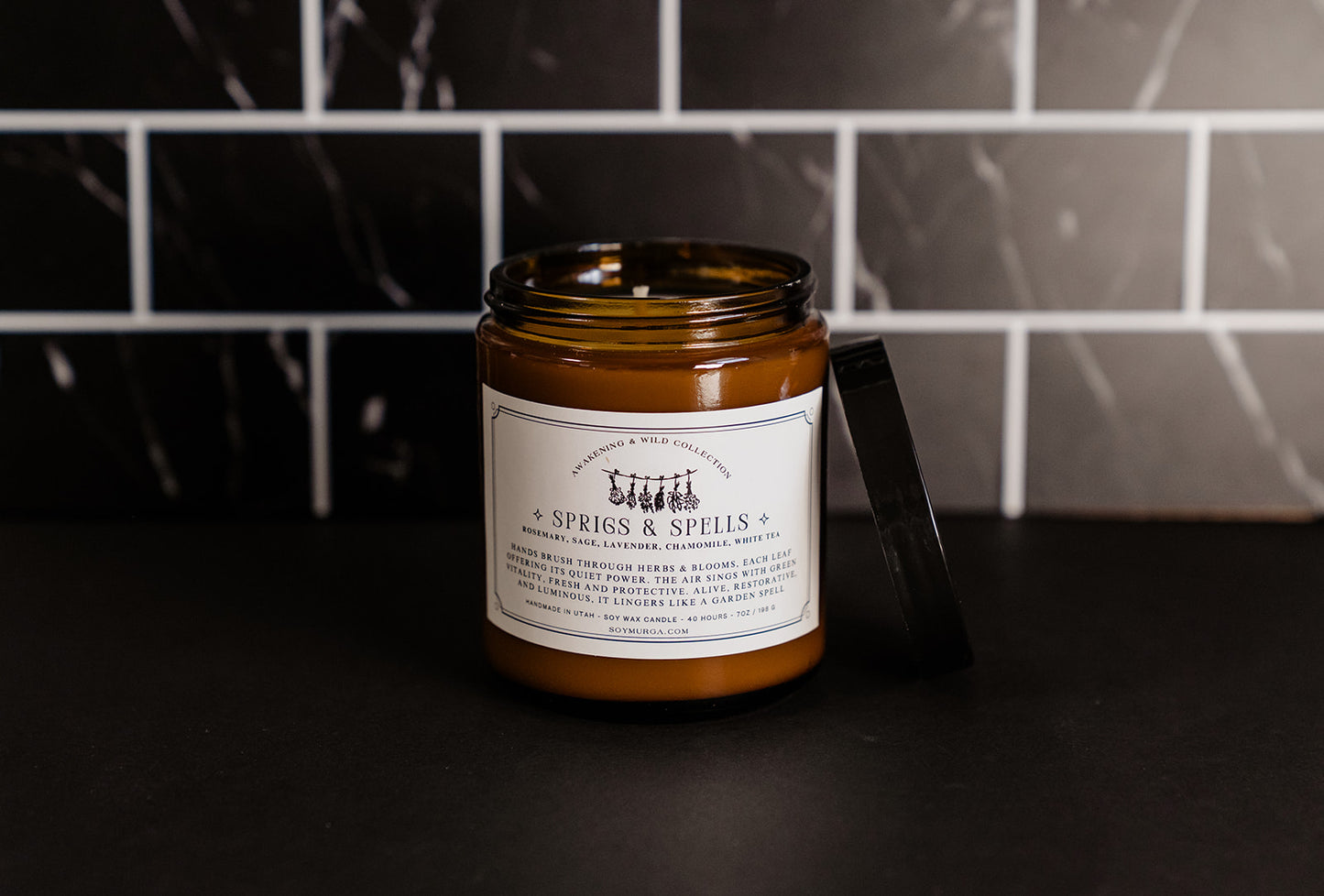 Sprigs & Spells – 7oz Soy Candle ( formerly known as Limpia)