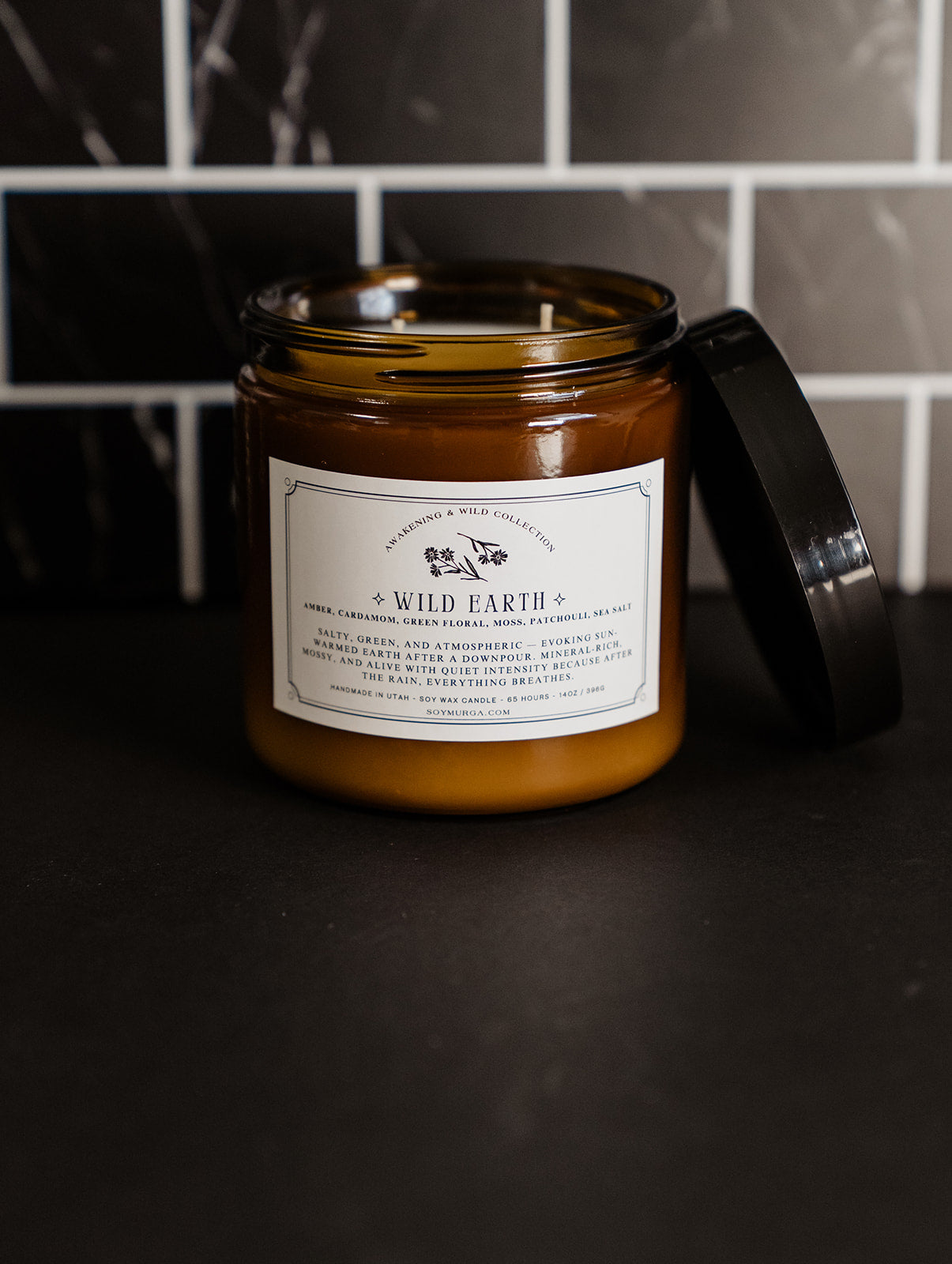 Wild Earth – 14oz Soy Candle (Double Wick)