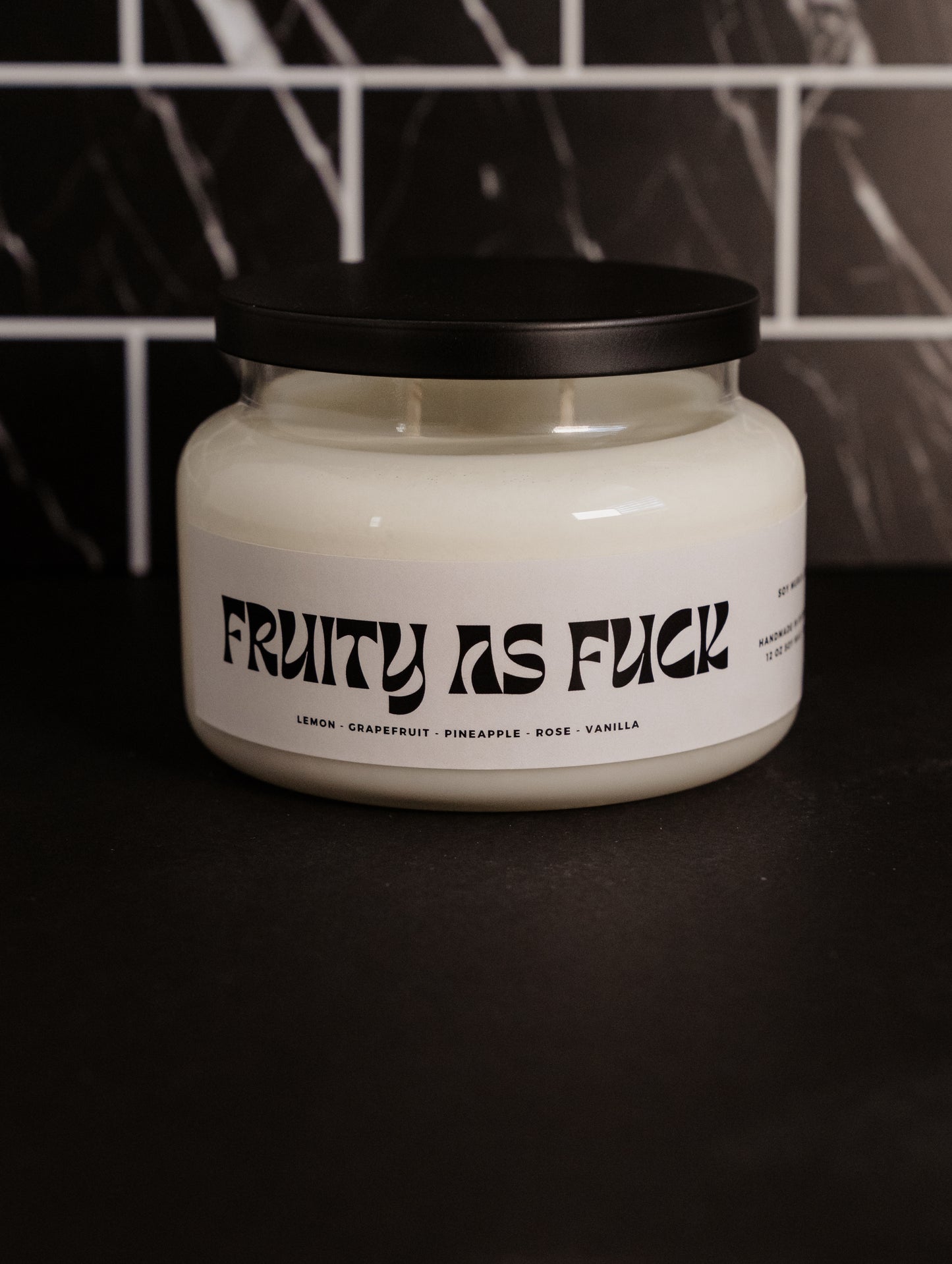 Fruity As Fuck - Double Wick 12 oz Candle