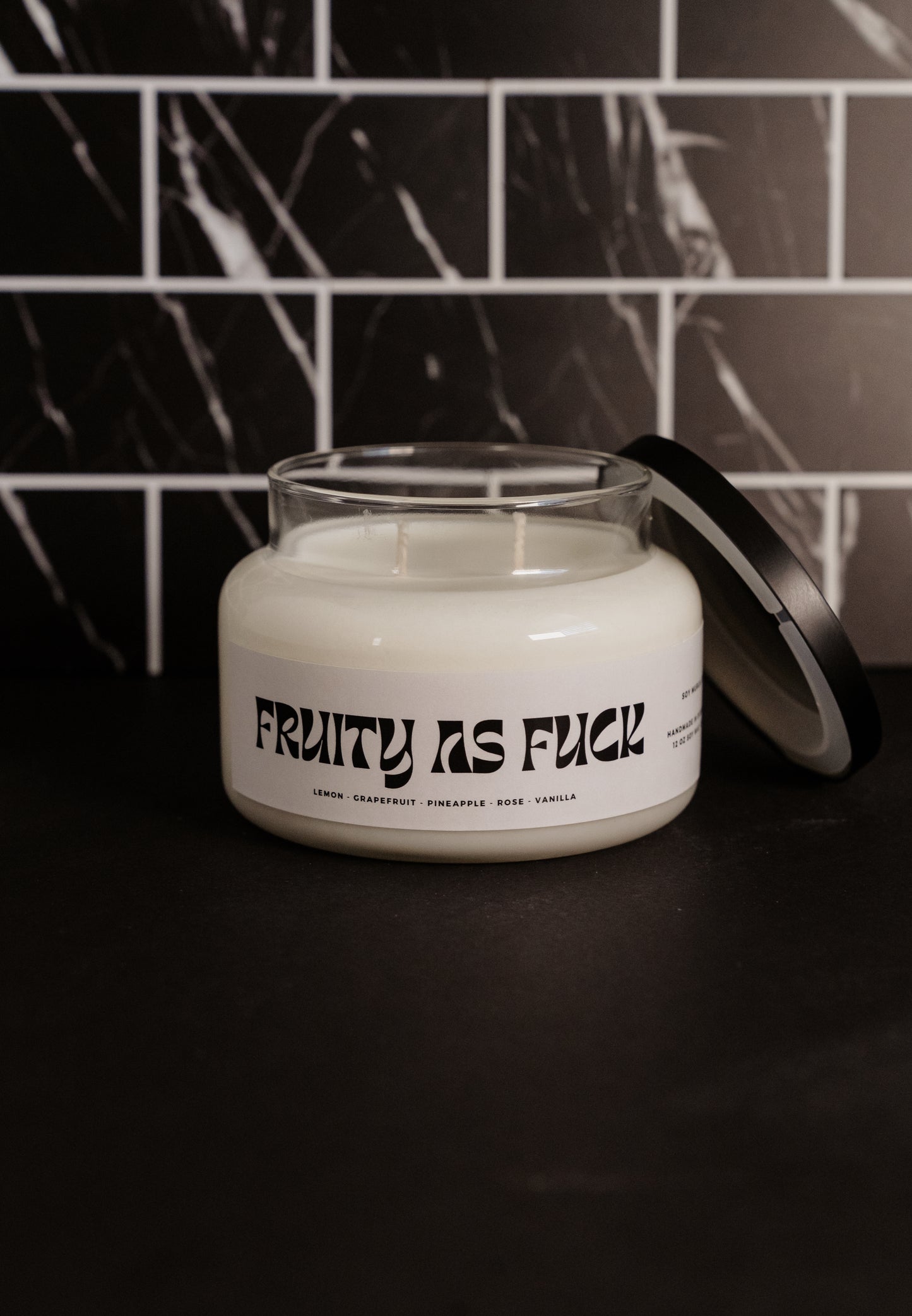 Fruity As Fuck - Double Wick 12 oz Candle