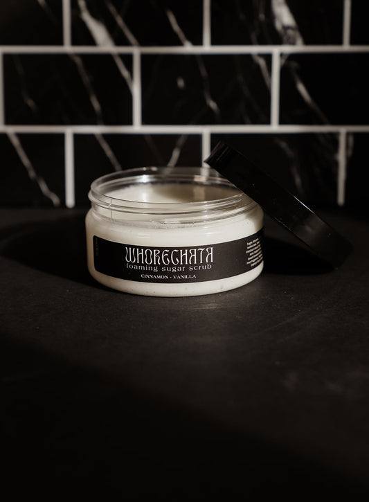 Whorechata  - 8oz Foaming Sugar Scrub