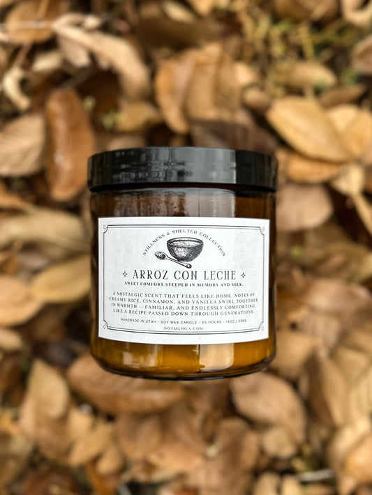 Arroz con Leche – 14oz Soy Candle (Double Wick)