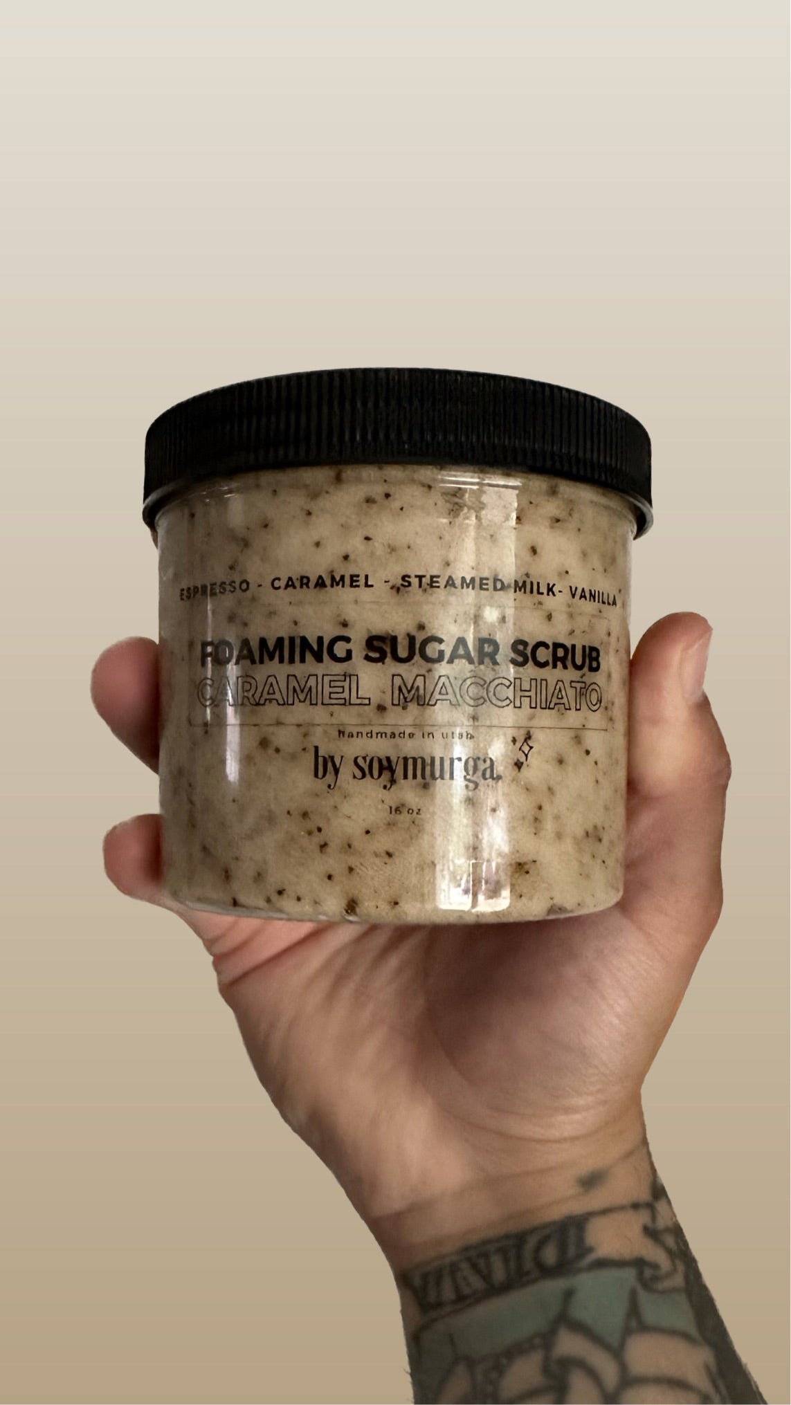 Caramel Macchiato  Foaming Sugar Scrub - Limited