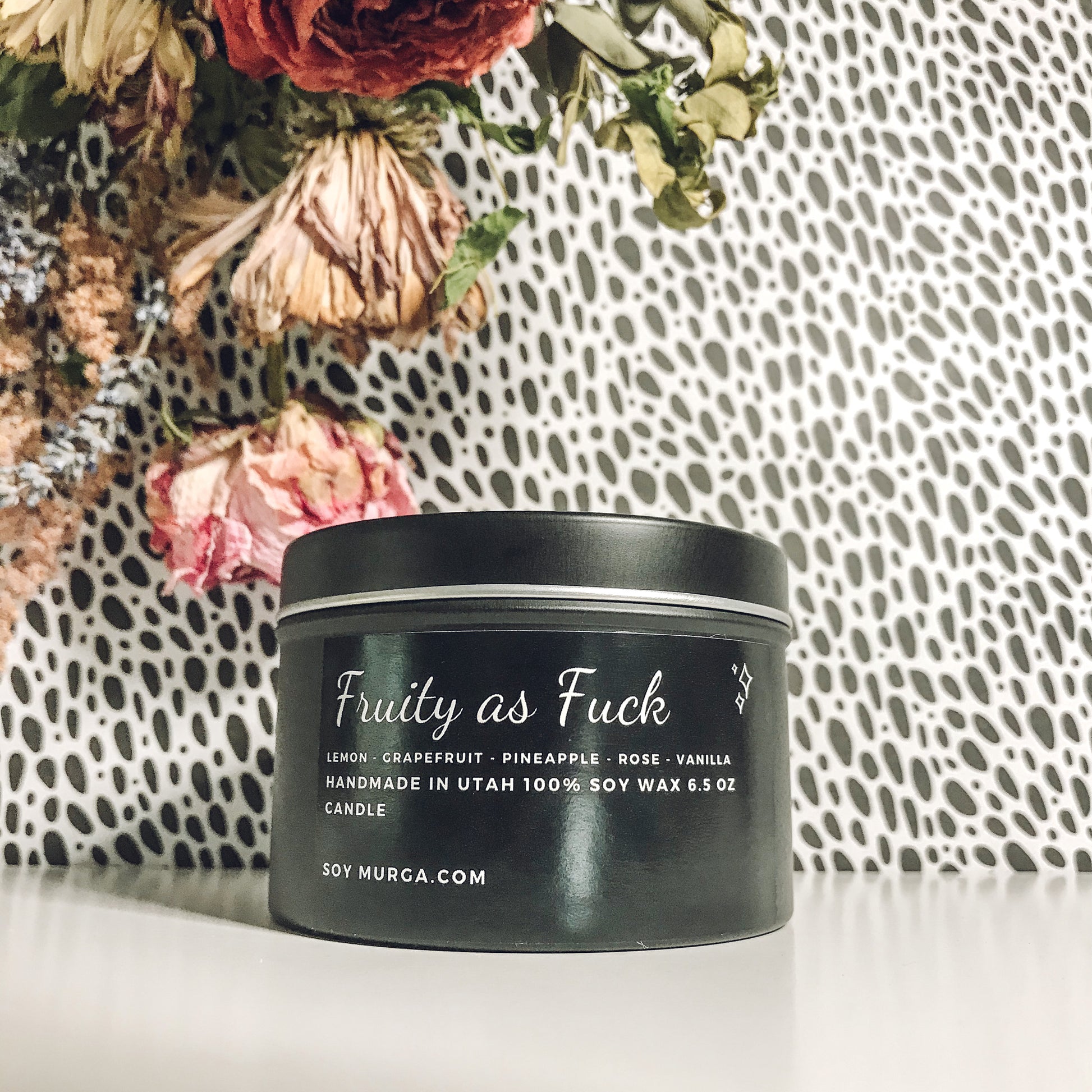 Fruity As Fuck is a bubbly bright and loud fruity concoction. This blend features Lemon, Grapefruit, Pineapple, Rose and Vanilla